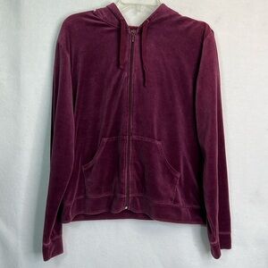 Pro Spirit Athletic Gear Women's Hoodie Jacket Pockets Purple Zipper Siz…